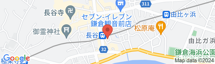 タローズハウス鎌倉HASEの地図