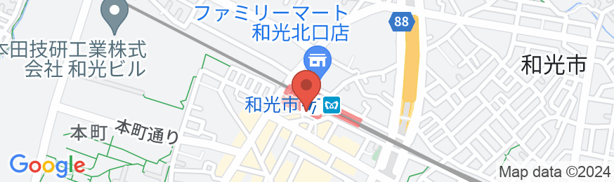 和光市東武ホテルの地図