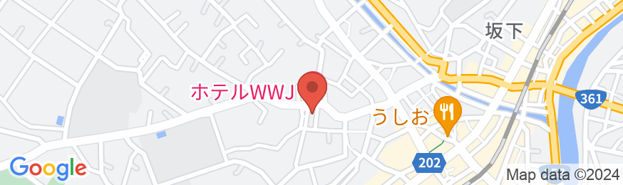 ホテルWWJの地図