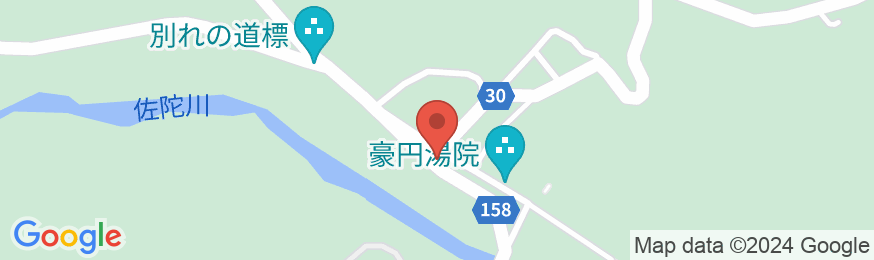 大山参道ホテル頂の地図
