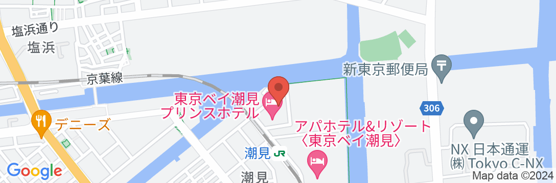東京ベイ潮見プリンスホテルの地図
