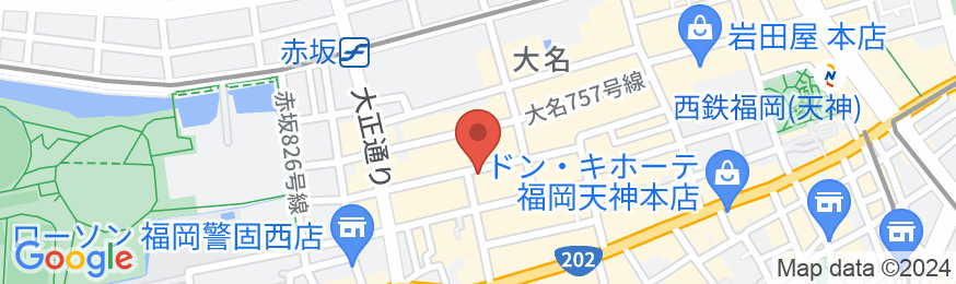 mizuka Daimyo 4 ‐unmanned hotel‐の地図