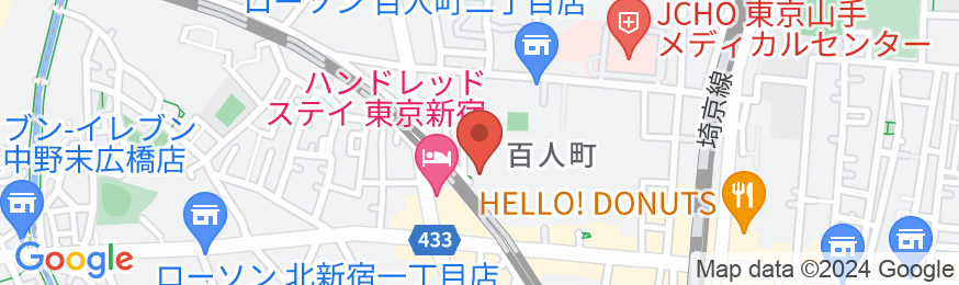 Stay SAKURA Tokyo 百蔵の地図