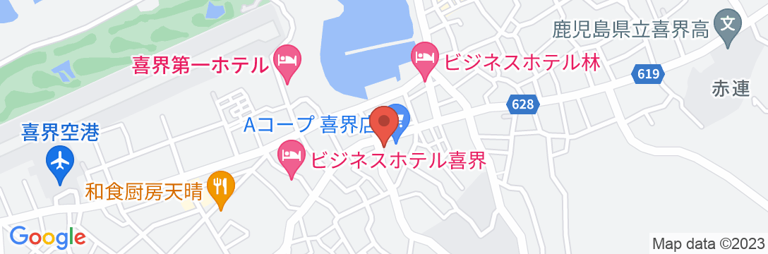 ゲストハウス ココネドコ喜界島<喜界島>の地図
