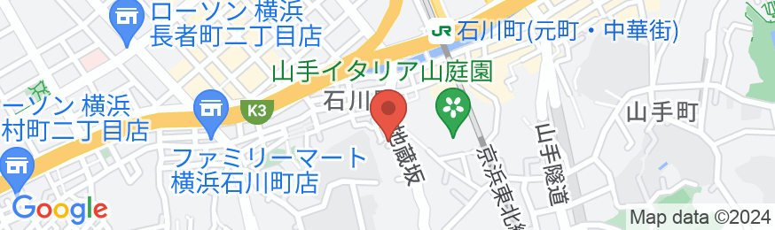 GRAND CAVE YOKOHAMAの地図
