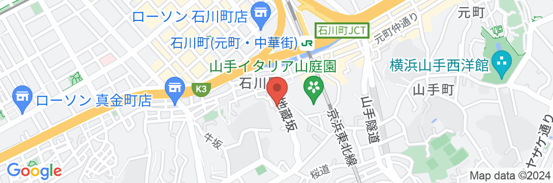 GRAND CAVE YOKOHAMAの地図