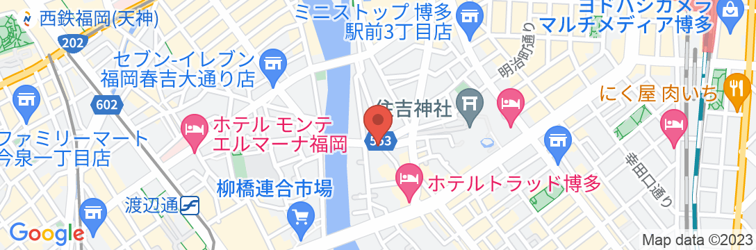 Stay Hakataの地図