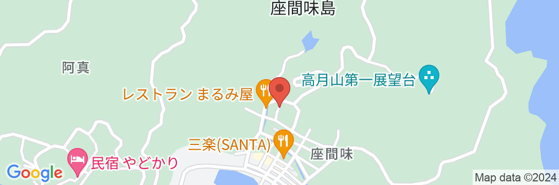 kanusuba zamami<座間味島>の地図