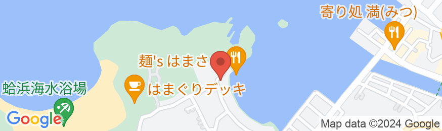 auberge nanami<五島・中通島>の地図