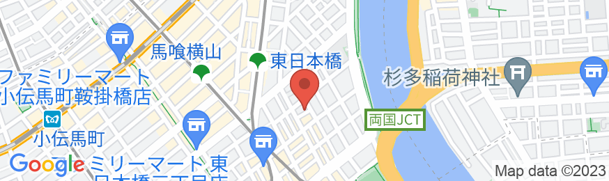 The Micro Museum Hostel Nihonbashiの地図