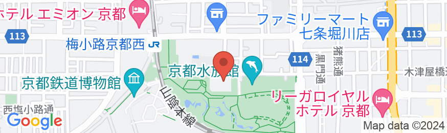 Umekoji Potel KYOTO(梅小路ポテル京都)の地図