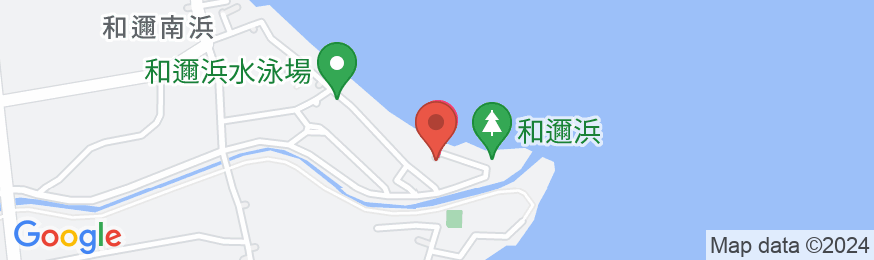 ユースホステル和邇浜青年会館の地図