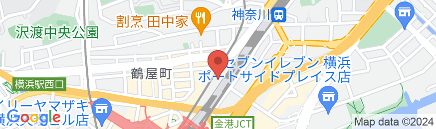 JR東日本ホテルメッツ横浜の地図