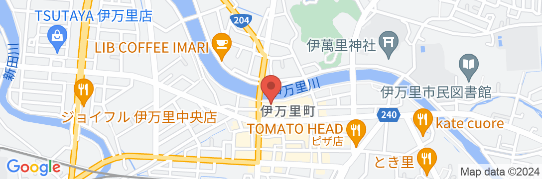 ホテル伊万里相生橋別邸の地図