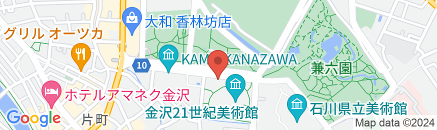 ファーストホテル金沢の地図