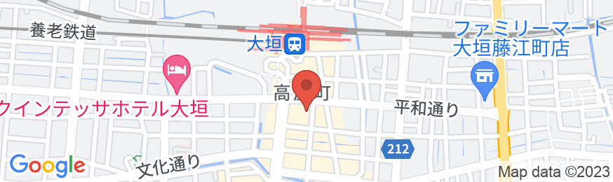 くれたけインプレミアム大垣駅前の地図