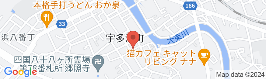 Chiiori Utazu Branchの地図