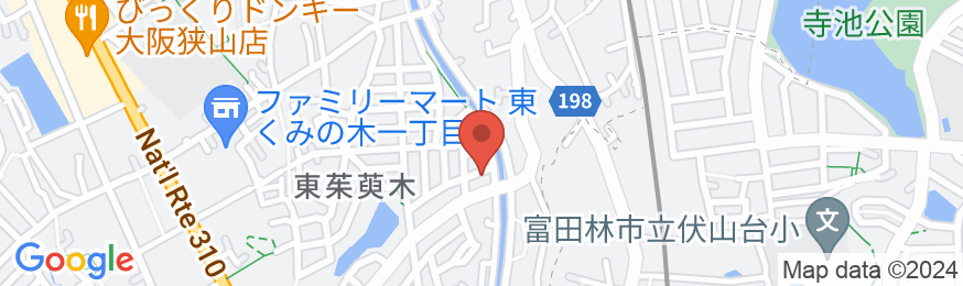 狭山美学校の地図