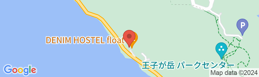 DENIM HOSTEL floatの地図