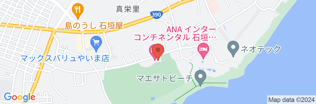コンフォートホテル石垣島の地図