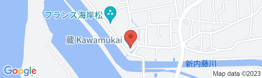 蔵 Kawamukaiの地図