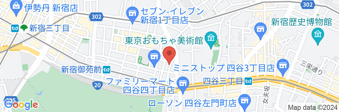 新宿雅邸の地図