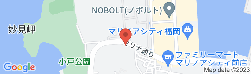 ガーデンテラス福岡ホテル&リゾートの地図