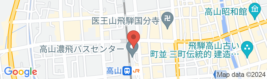 レジデンスホテル 高山駅前の地図