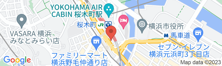 JR東日本ホテルメッツ横浜桜木町の地図