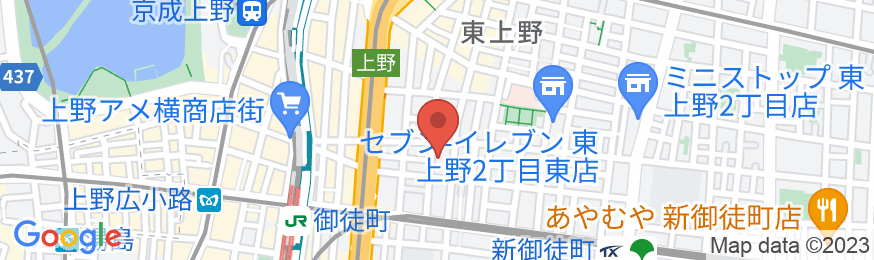 Minn 上野の地図
