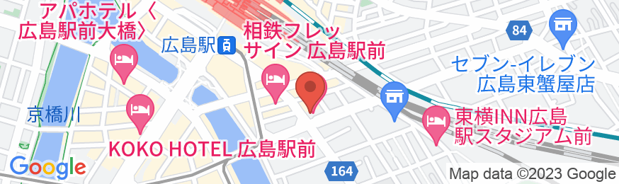 ネストホテル広島駅前の地図