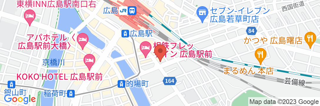 ネストホテル広島駅前の地図