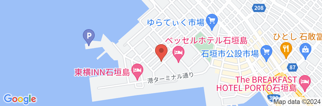Mr.KINJO GRAND CATS<石垣島>の地図