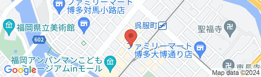 TABISAI HOTEL PREMIUM 博多-中洲の地図