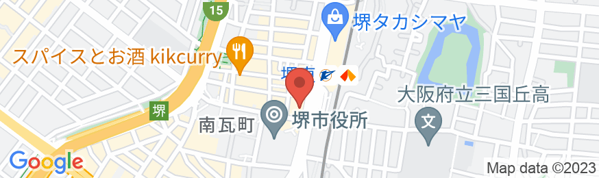 ABホテル堺東の地図