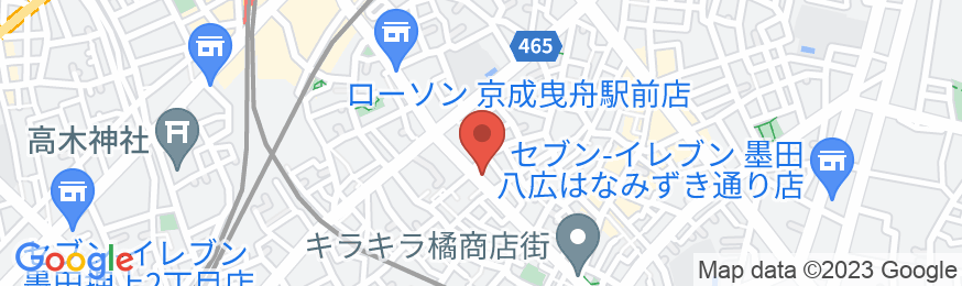 IKIDANE Residential Hotel 墨田京島の地図