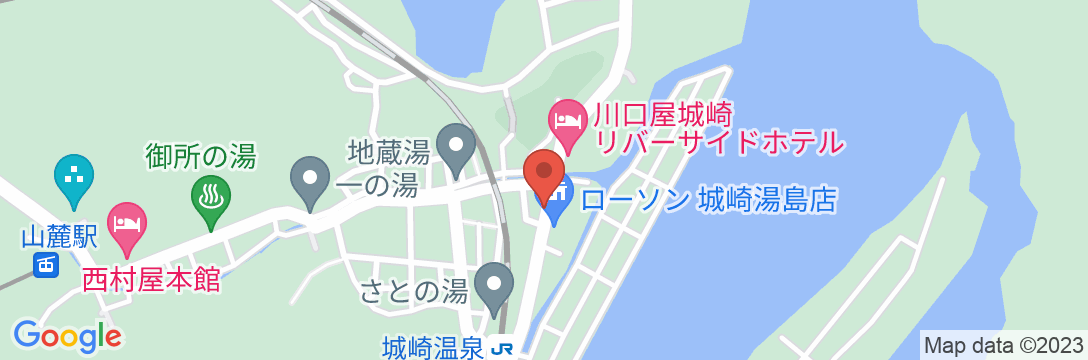 KINOSAKI KNOTの地図