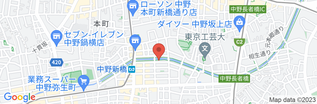 東京アコモNSの地図