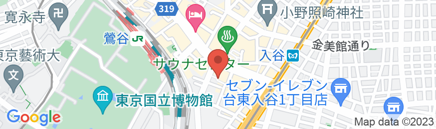 The Hideout Tokyoの地図