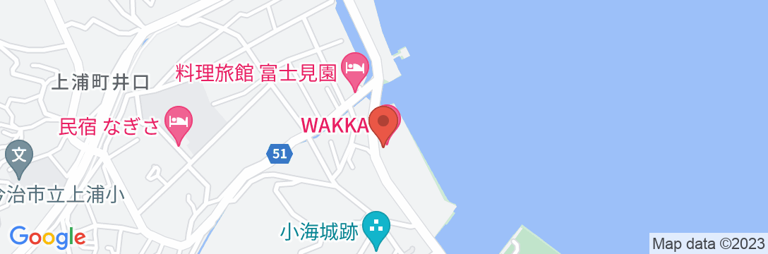 WAKKAの地図