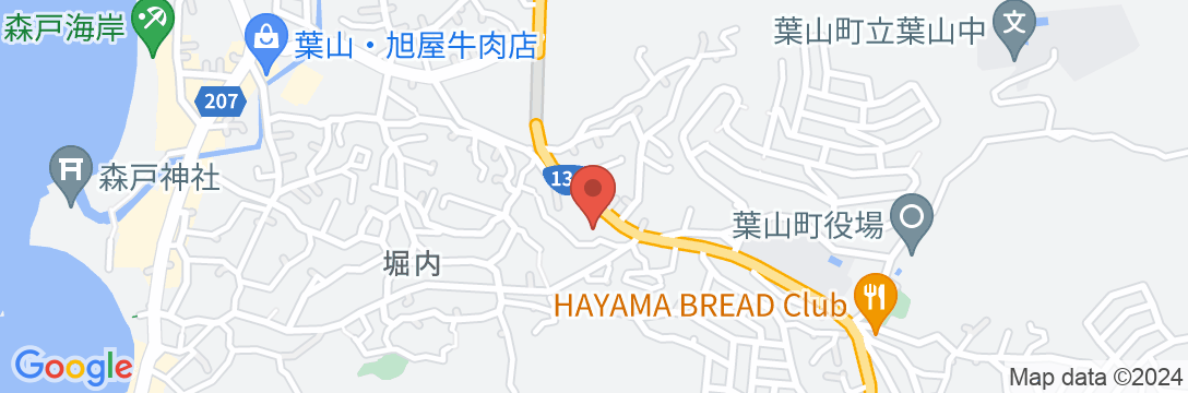 平野邸 Hayamaの地図