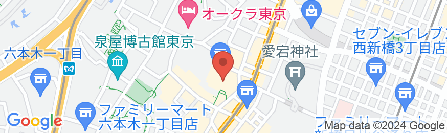 東京エディション虎ノ門の地図