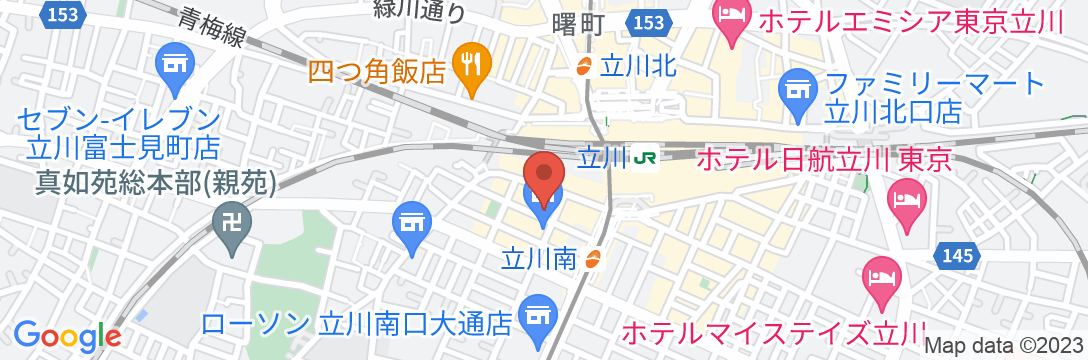 ビジネスホテル小沢屋の地図