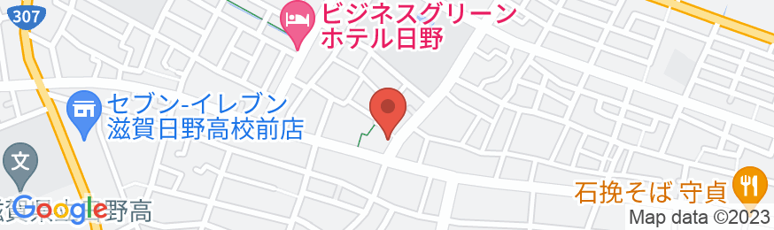 1日1組限定 料亭旅館 寿志屋の地図