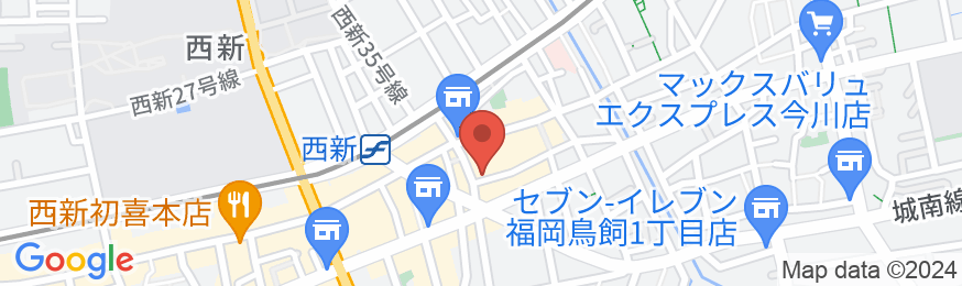 AMP FLAT Nishijin 3の地図
