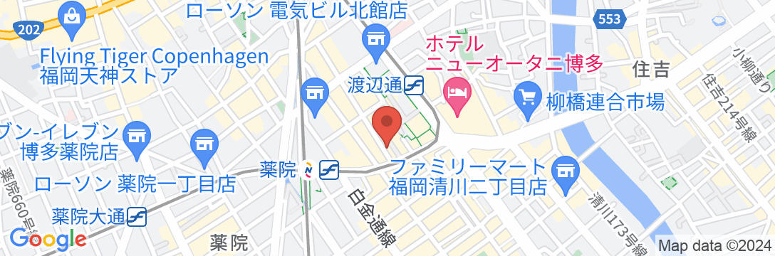 AMP FLAT Tenjin Minami IIの地図