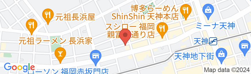 AMP FLAT Tenjin Kitaの地図