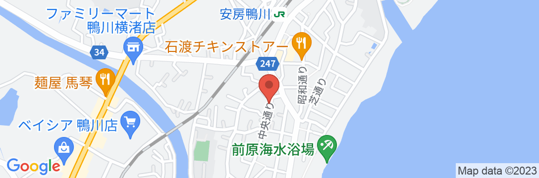 鴨川ステーションホテル-HANAYA 和み館-の地図