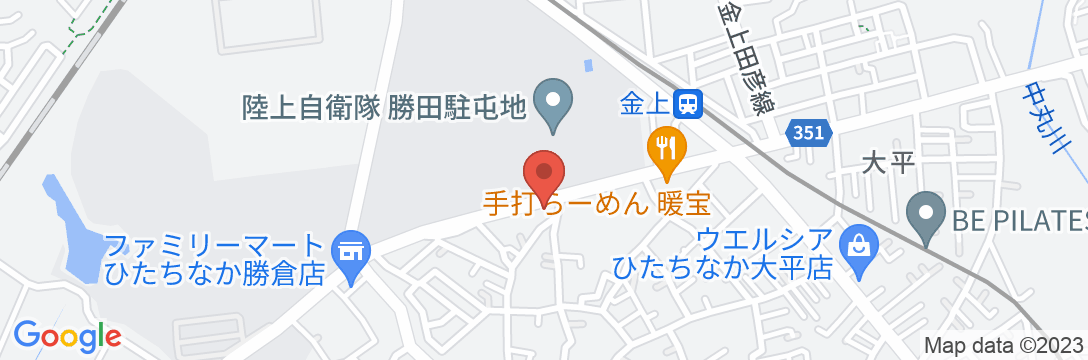 Tabist ビジネスホテルひたちなかの地図