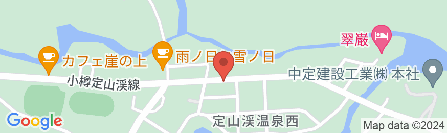 SAKURA定山渓 膳の地図